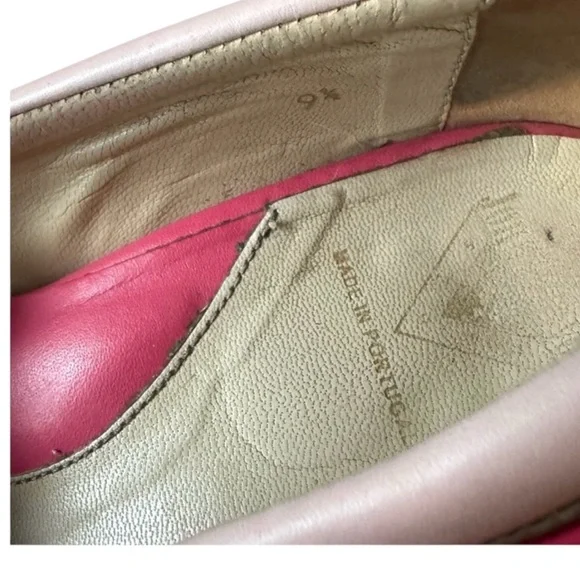 John Fluevog Mini Bebe Magenta Pink Sculpted Heel Pumps Size 9.5 - Picture 8 of 8